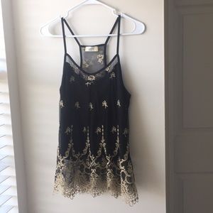 Altar’d State black and gold top